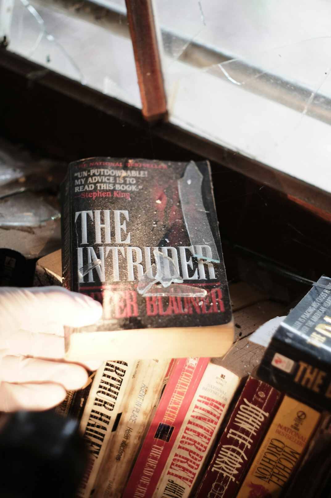 thriller book cover